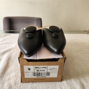 Mallorie Black Mules
